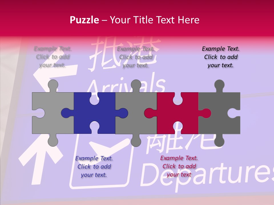 Word Chinese Hong PowerPoint Template