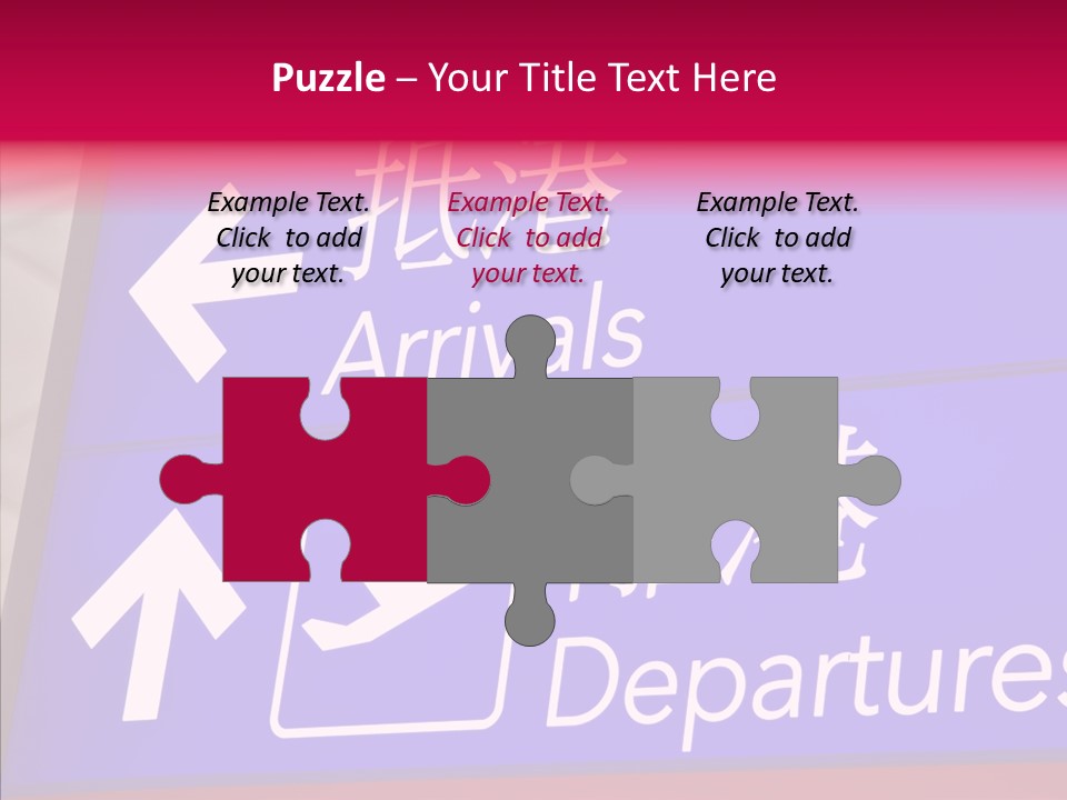 Word Chinese Hong PowerPoint Template