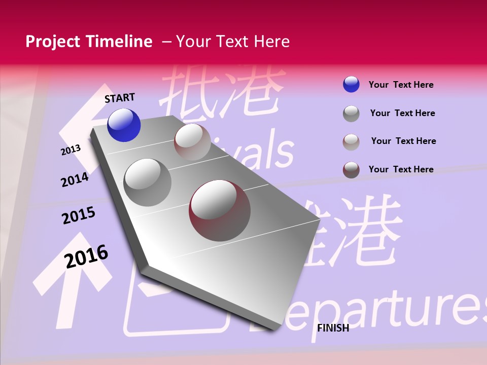 Word Chinese Hong PowerPoint Template