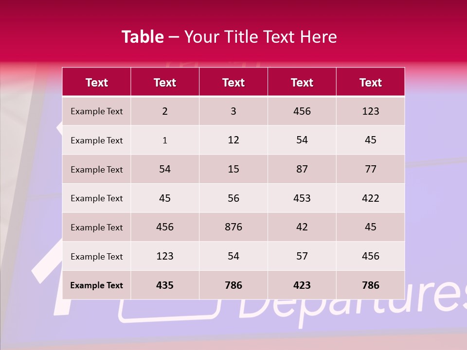 Word Chinese Hong PowerPoint Template