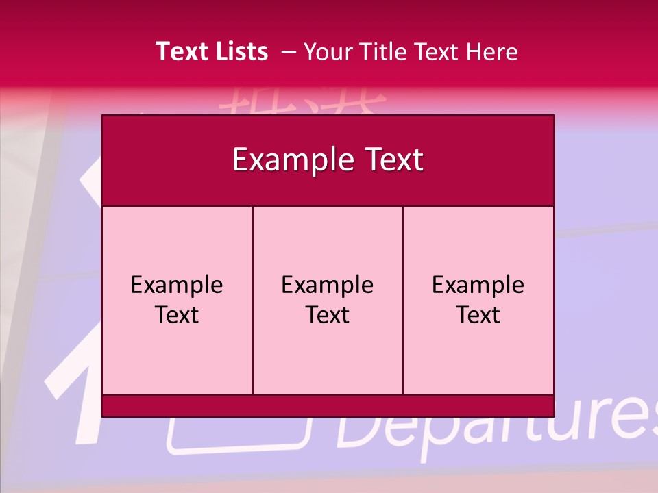 Word Chinese Hong PowerPoint Template