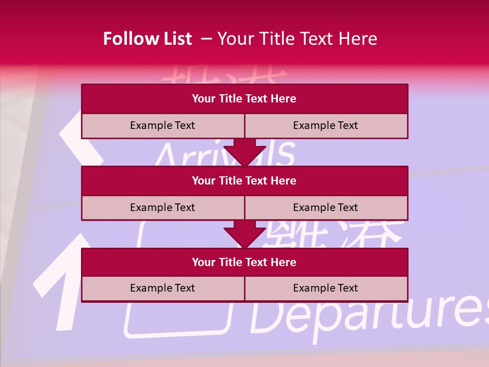 Word Chinese Hong PowerPoint Template