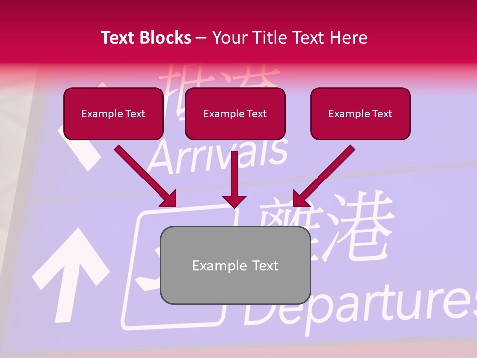 Word Chinese Hong PowerPoint Template