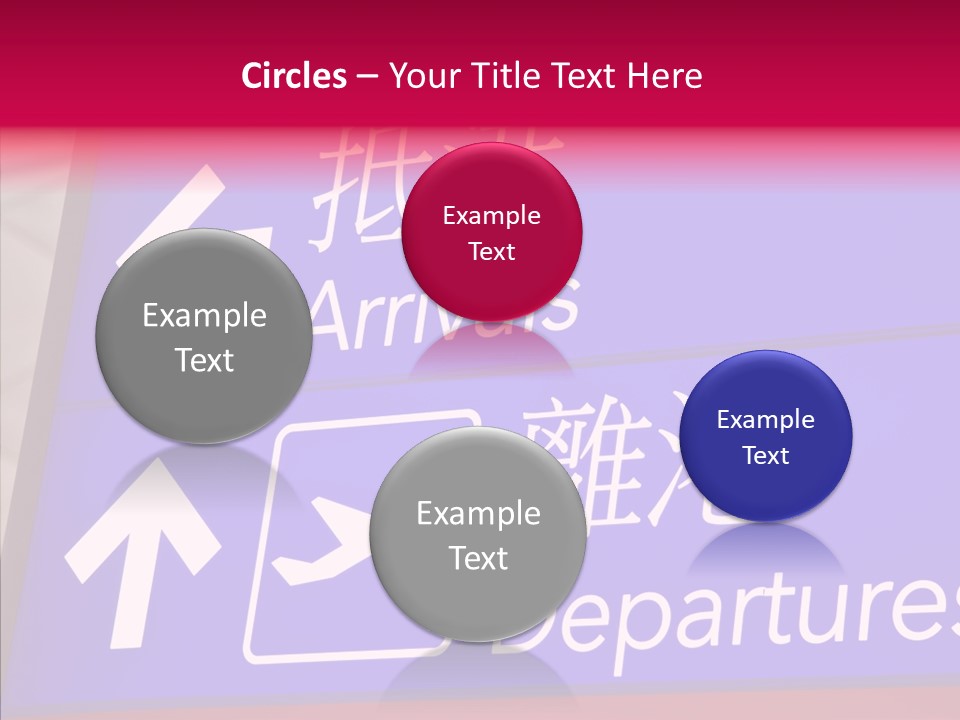 Word Chinese Hong PowerPoint Template