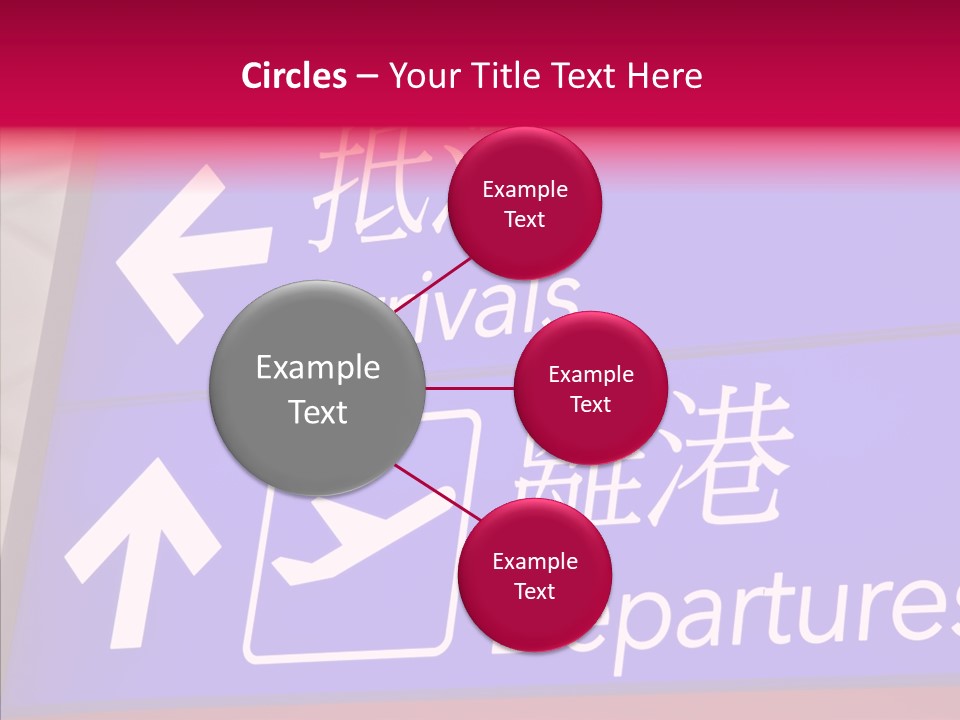 Word Chinese Hong PowerPoint Template
