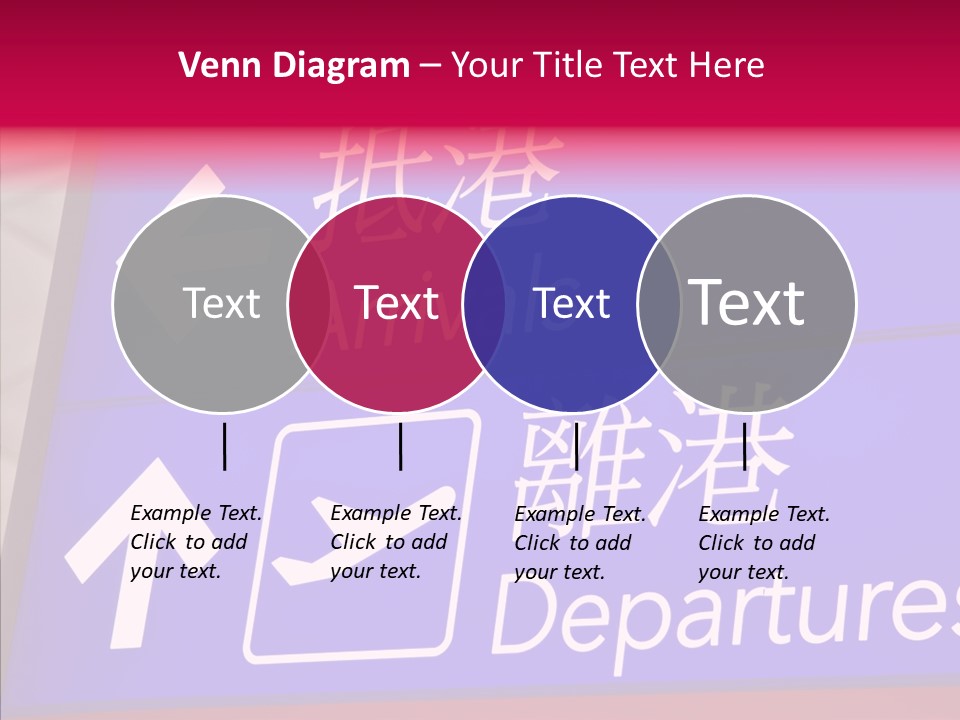 Word Chinese Hong PowerPoint Template
