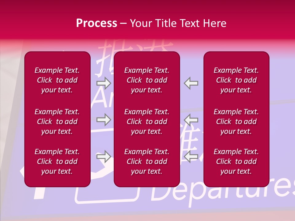Word Chinese Hong PowerPoint Template