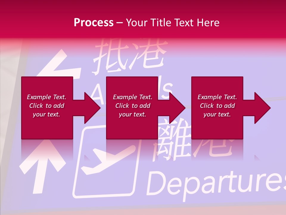 Word Chinese Hong PowerPoint Template