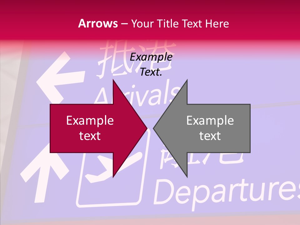 Word Chinese Hong PowerPoint Template