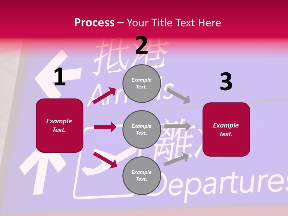 Word Chinese Hong PowerPoint Template