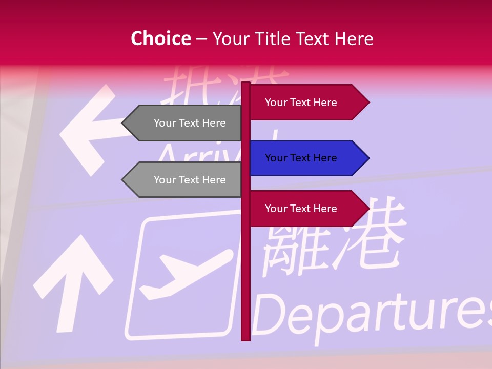 Word Chinese Hong PowerPoint Template