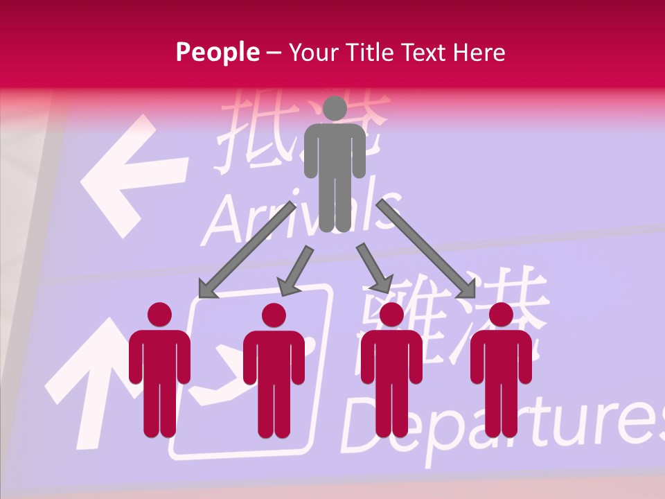 Word Chinese Hong PowerPoint Template