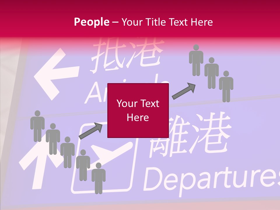 Word Chinese Hong PowerPoint Template