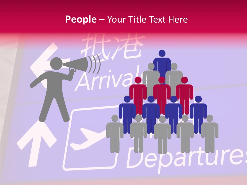 Word Chinese Hong PowerPoint Template