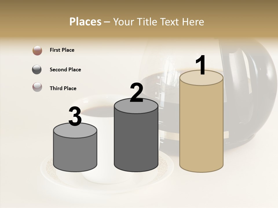 Cup Pot Coffee PowerPoint Template