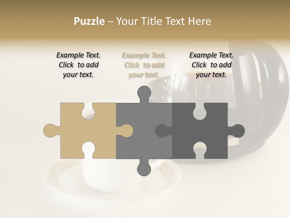 Cup Pot Coffee PowerPoint Template