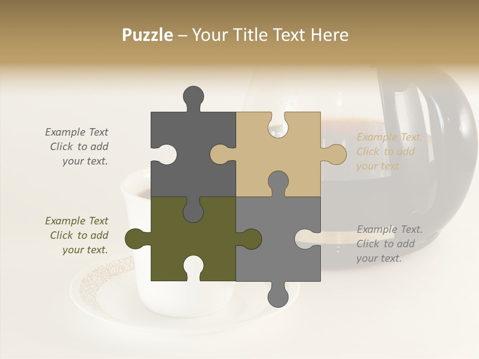 Cup Pot Coffee PowerPoint Template