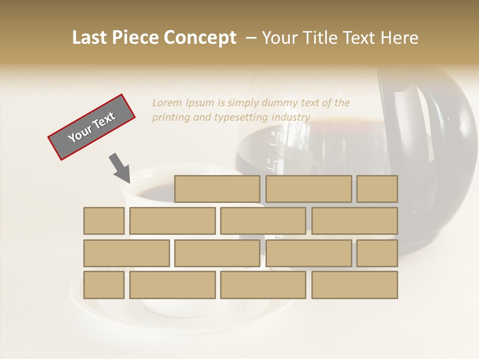 Cup Pot Coffee PowerPoint Template