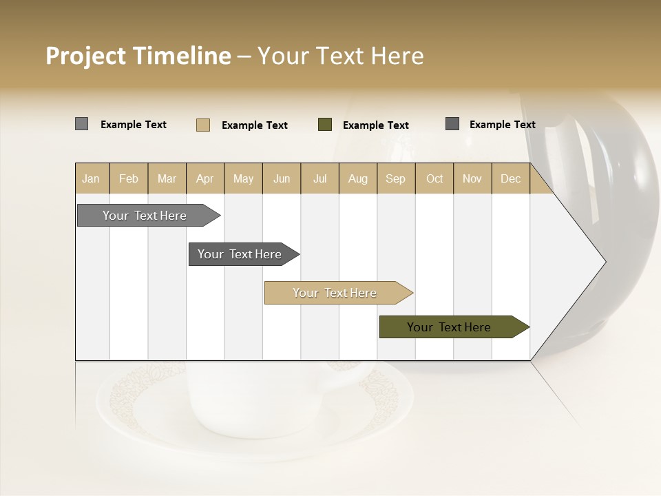 Cup Pot Coffee PowerPoint Template