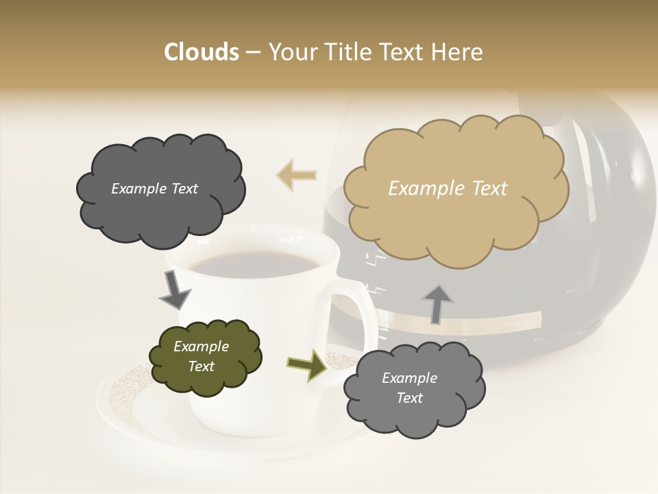 Cup Pot Coffee PowerPoint Template