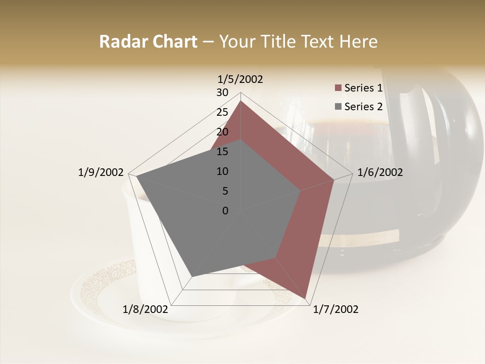 Cup Pot Coffee PowerPoint Template