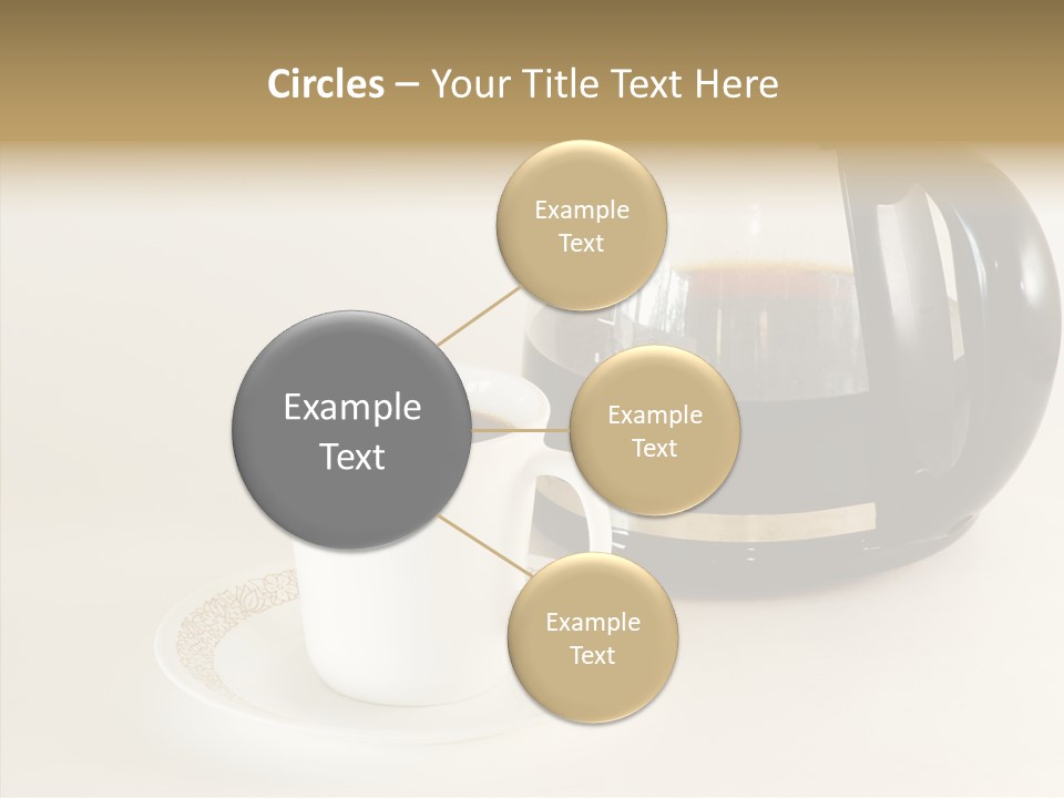 Cup Pot Coffee PowerPoint Template