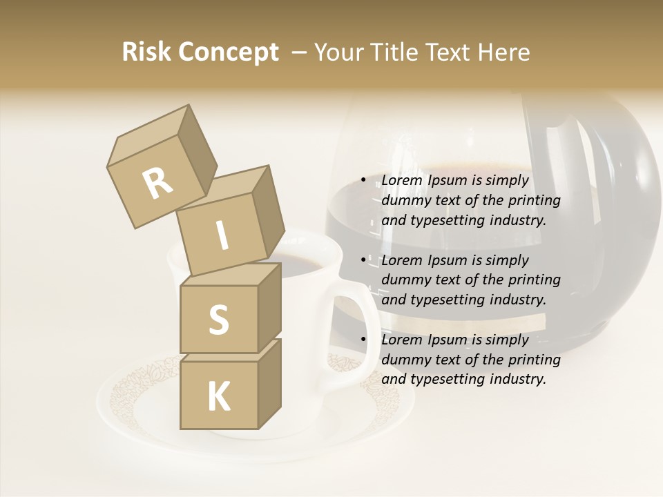 Cup Pot Coffee PowerPoint Template