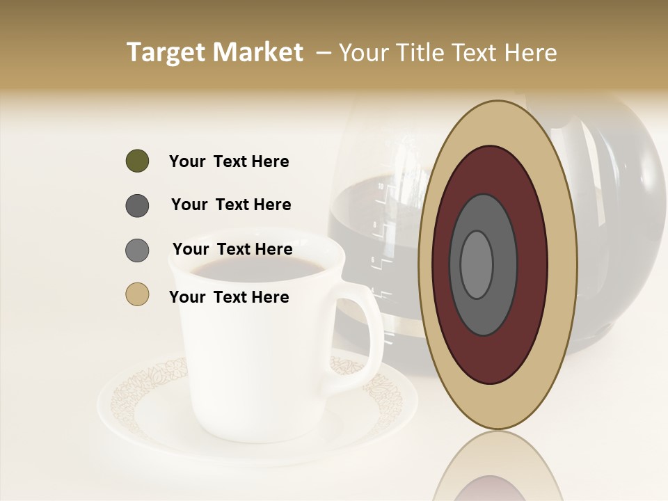 Cup Pot Coffee PowerPoint Template