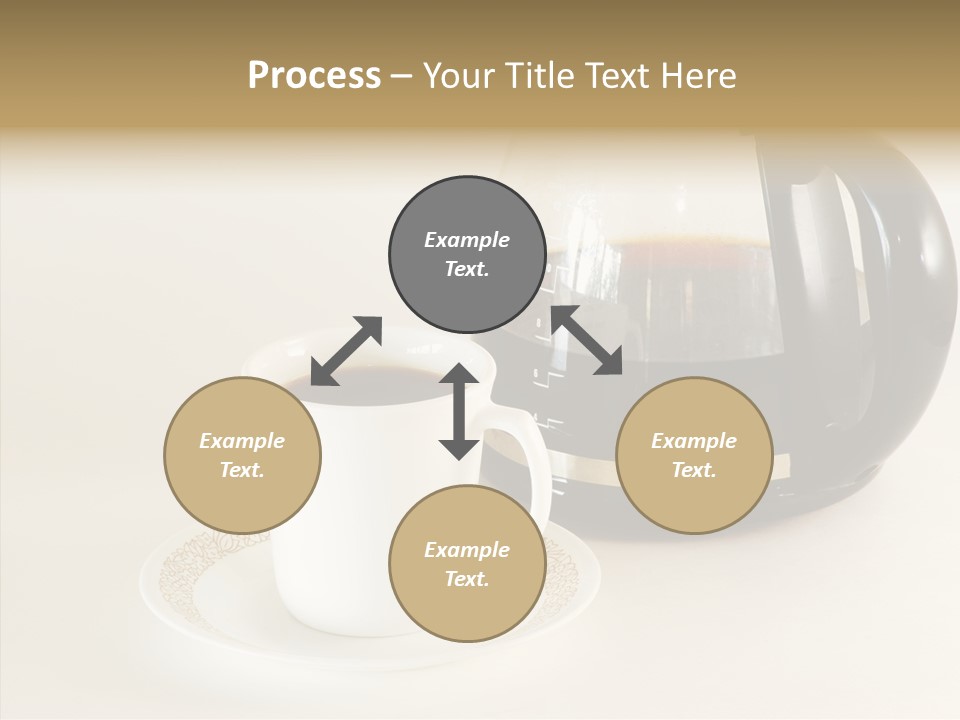 Cup Pot Coffee PowerPoint Template