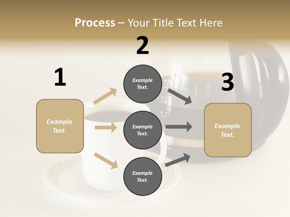 Cup Pot Coffee PowerPoint Template
