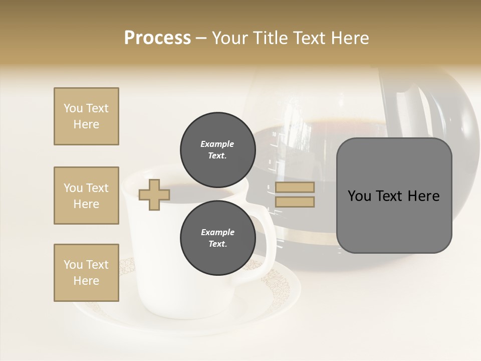 Cup Pot Coffee PowerPoint Template