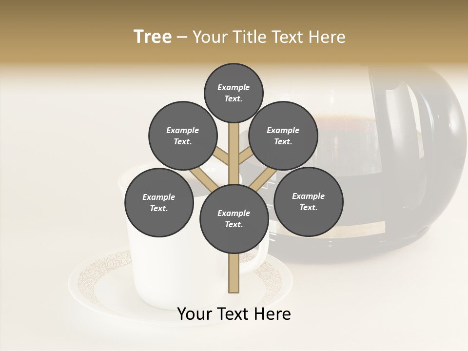Cup Pot Coffee PowerPoint Template
