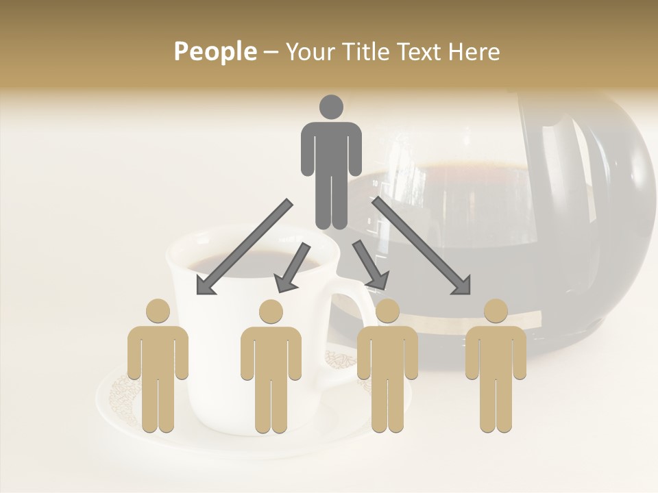 Cup Pot Coffee PowerPoint Template