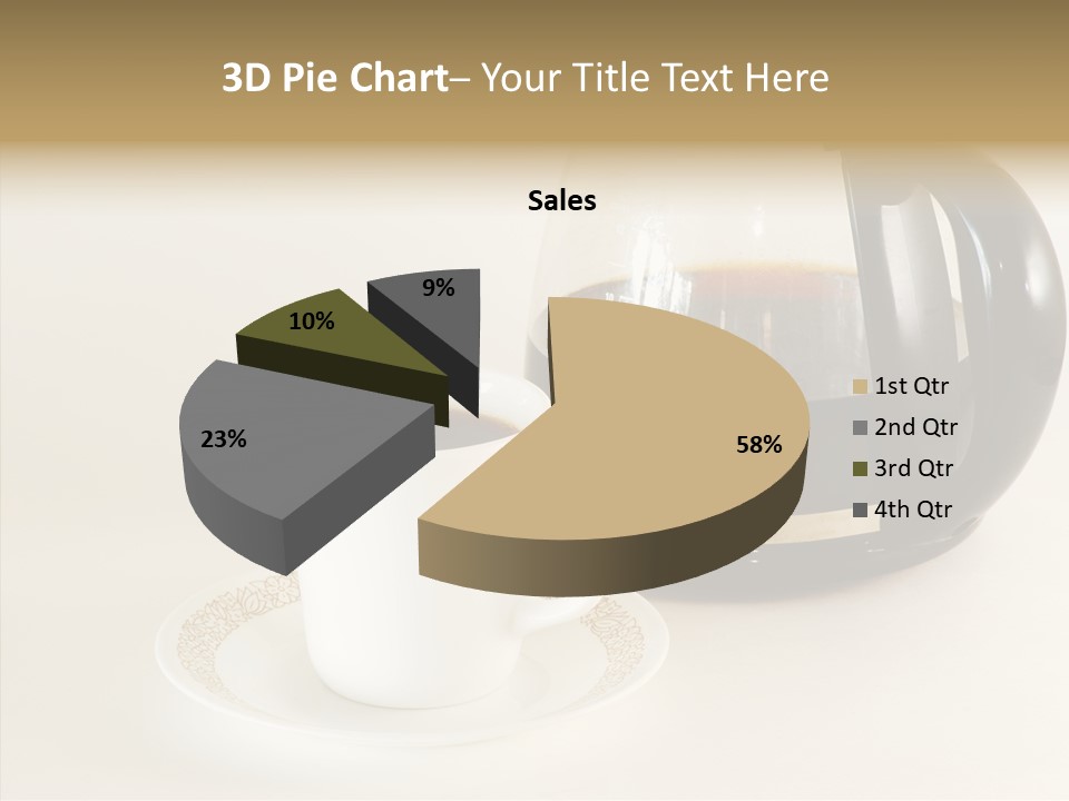 Cup Pot Coffee PowerPoint Template