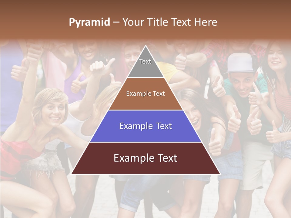 Friend Tree Group PowerPoint Template