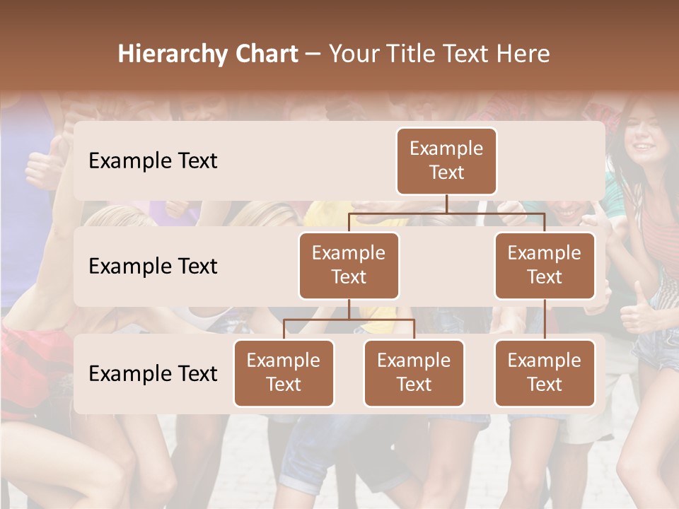 Friend Tree Group PowerPoint Template