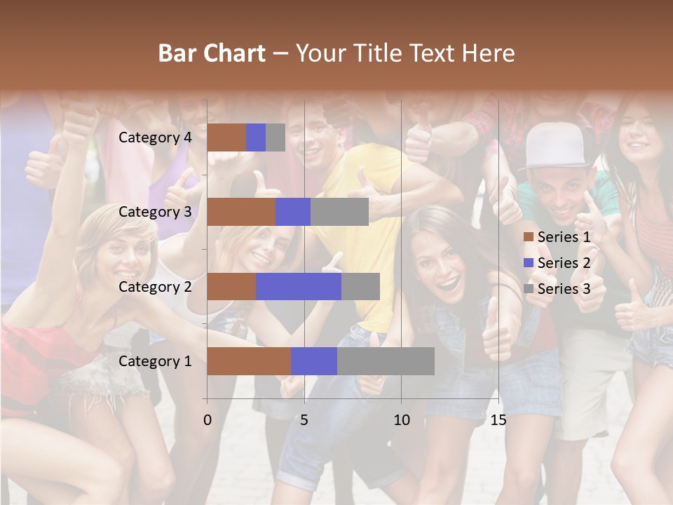 Friend Tree Group PowerPoint Template