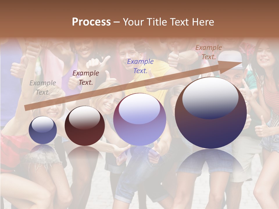Friend Tree Group PowerPoint Template