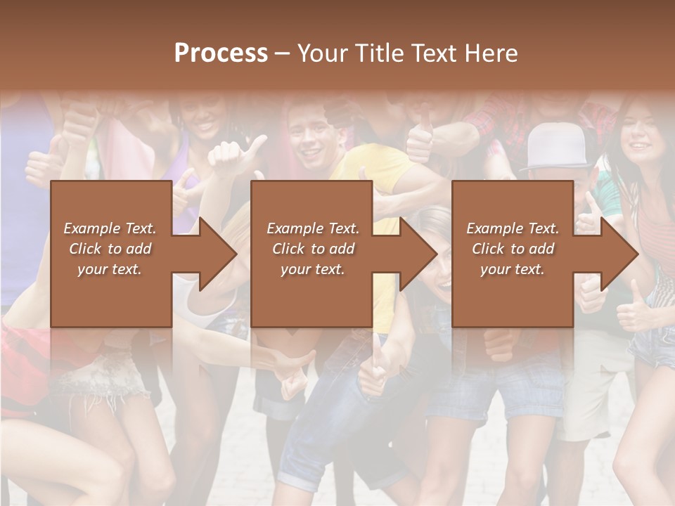 Friend Tree Group PowerPoint Template