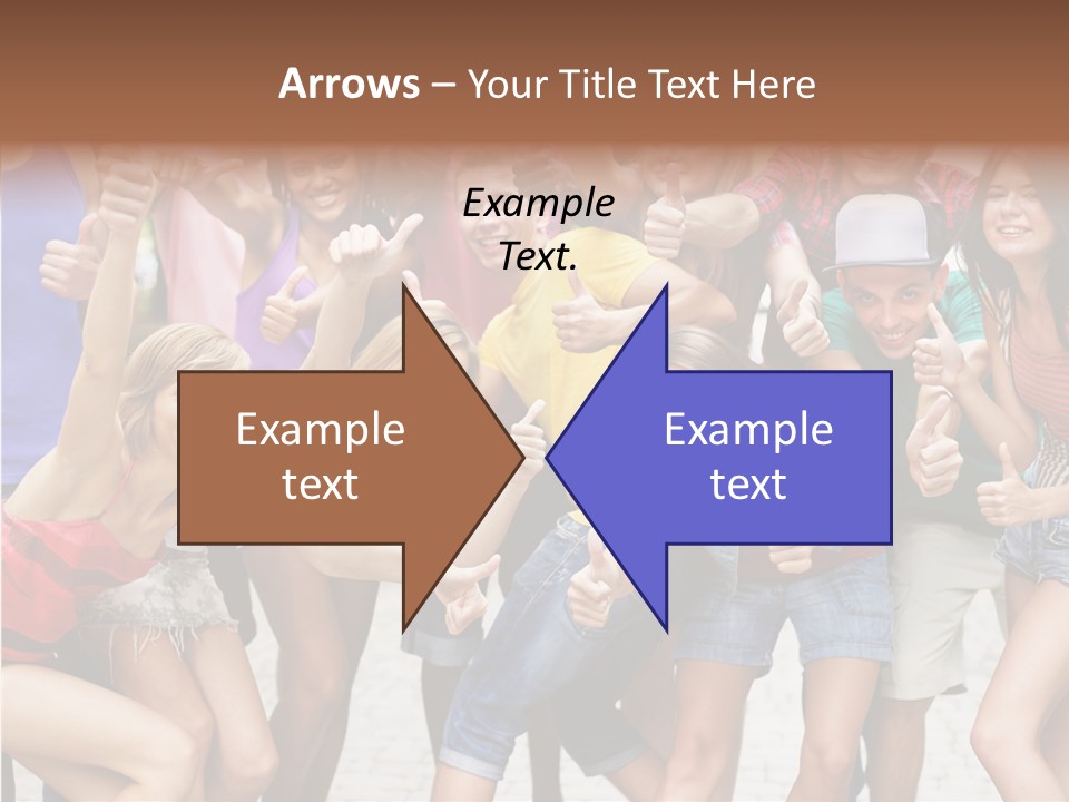 Friend Tree Group PowerPoint Template