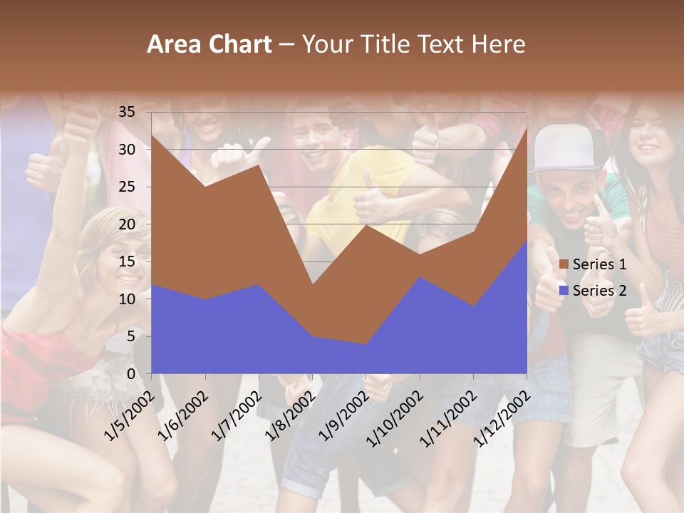 Friend Tree Group PowerPoint Template