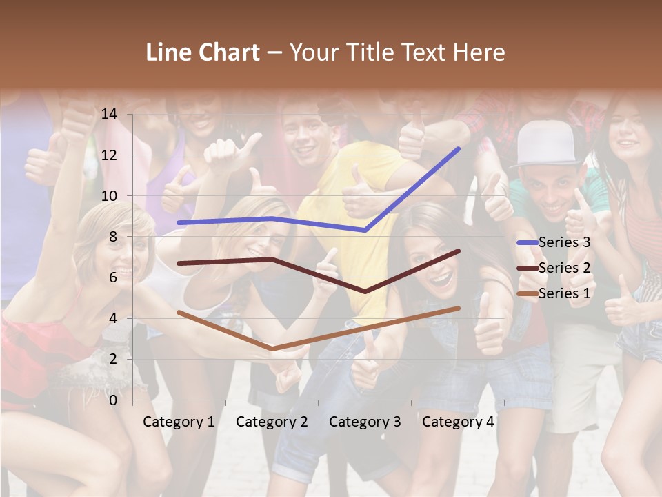 Friend Tree Group PowerPoint Template