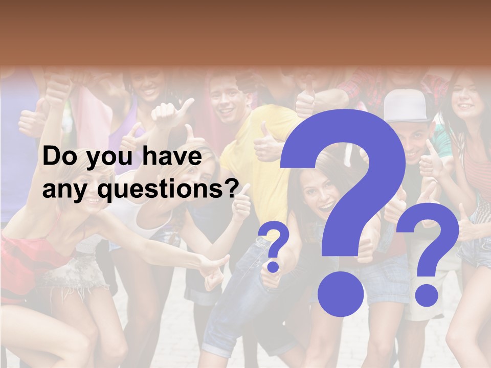 Friend Tree Group PowerPoint Template