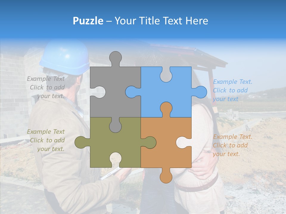 Housing House Entrepreneur PowerPoint Template