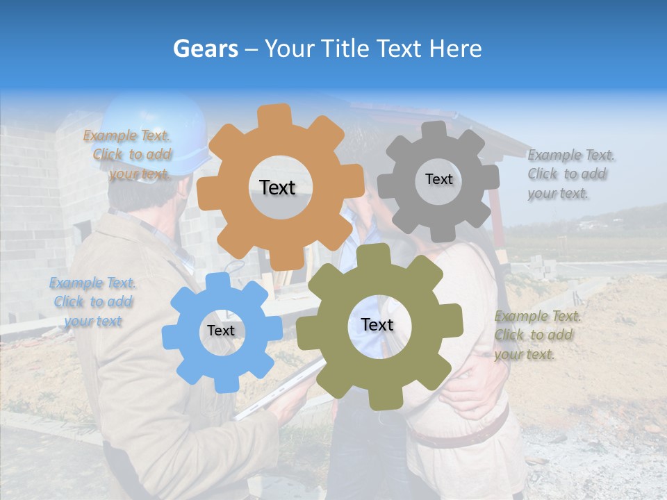 Housing House Entrepreneur PowerPoint Template