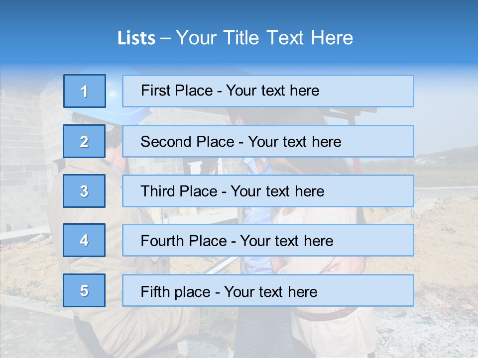 Housing House Entrepreneur PowerPoint Template