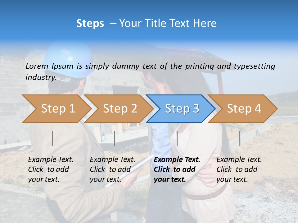 Housing House Entrepreneur PowerPoint Template