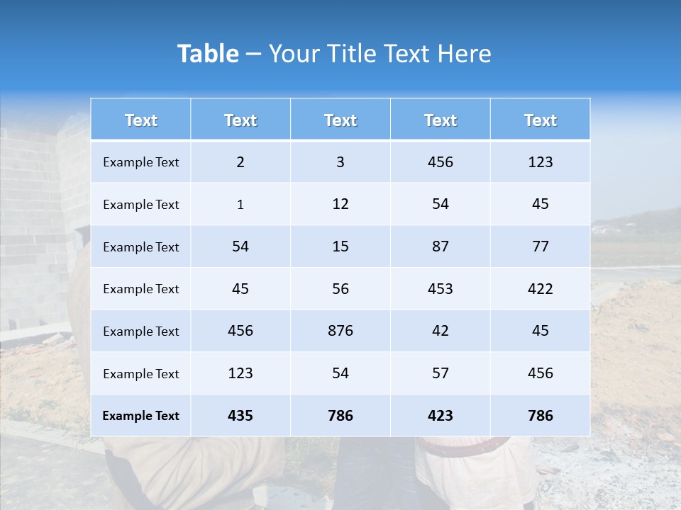 Housing House Entrepreneur PowerPoint Template