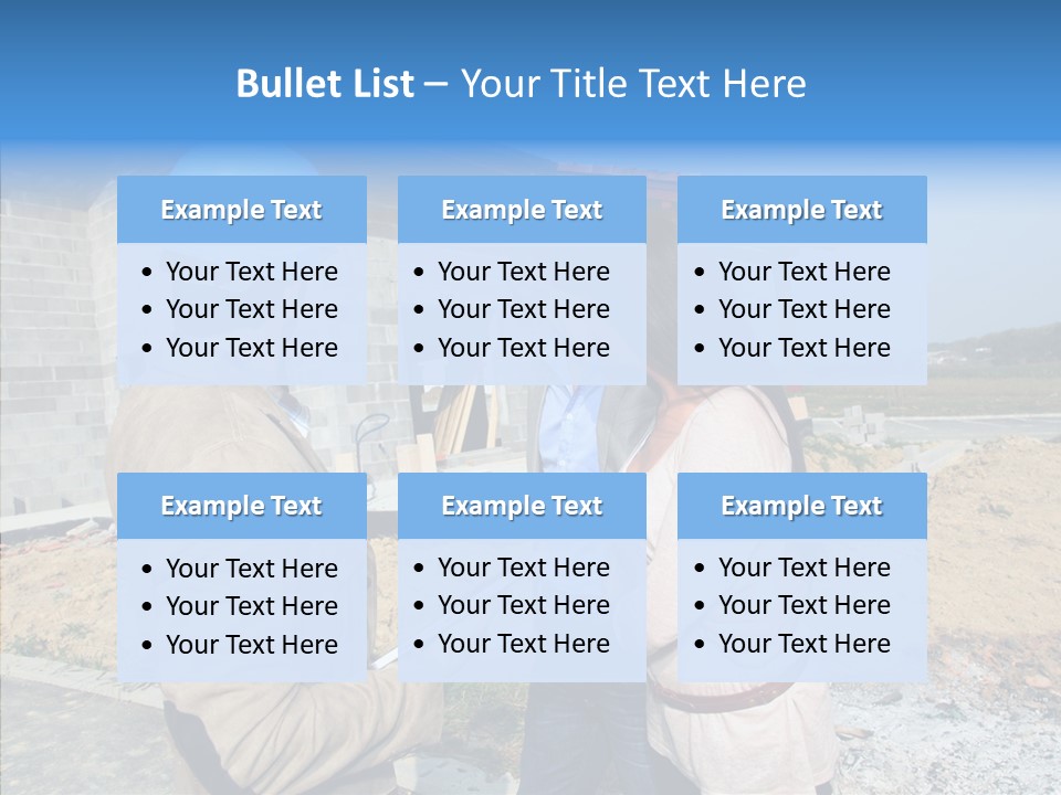 Housing House Entrepreneur PowerPoint Template
