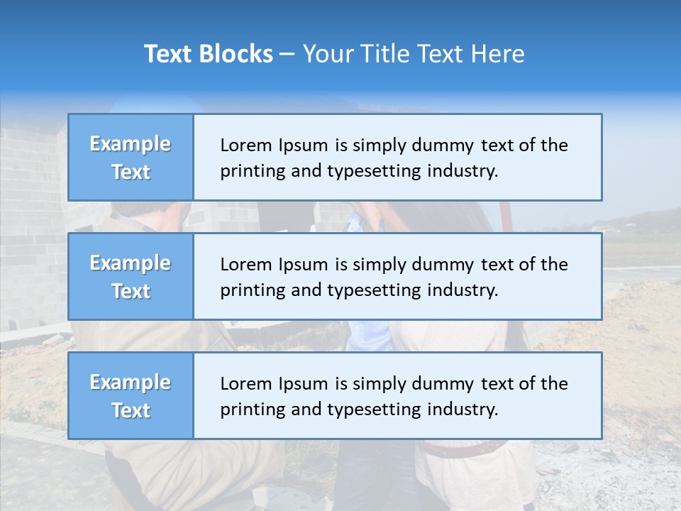 Housing House Entrepreneur PowerPoint Template